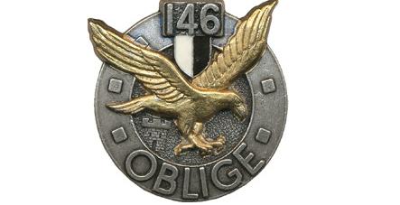 Insigne regimentaire du 146e regiment d infanterie oblige 3